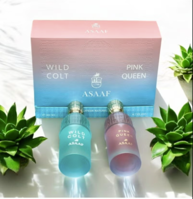 Asaaf package Wild Colt and Pink Queen 200 ml